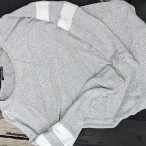 Pink clover lightweight sweatshirt.  NWOT